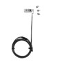 DICOTA Universal Security Cable Lock 3 Exchangeable heads fits all slots combination