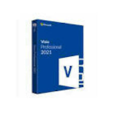 MS ESD Visio Professional 2021 Win All Languages Online Product Key License 1 License Downloadable