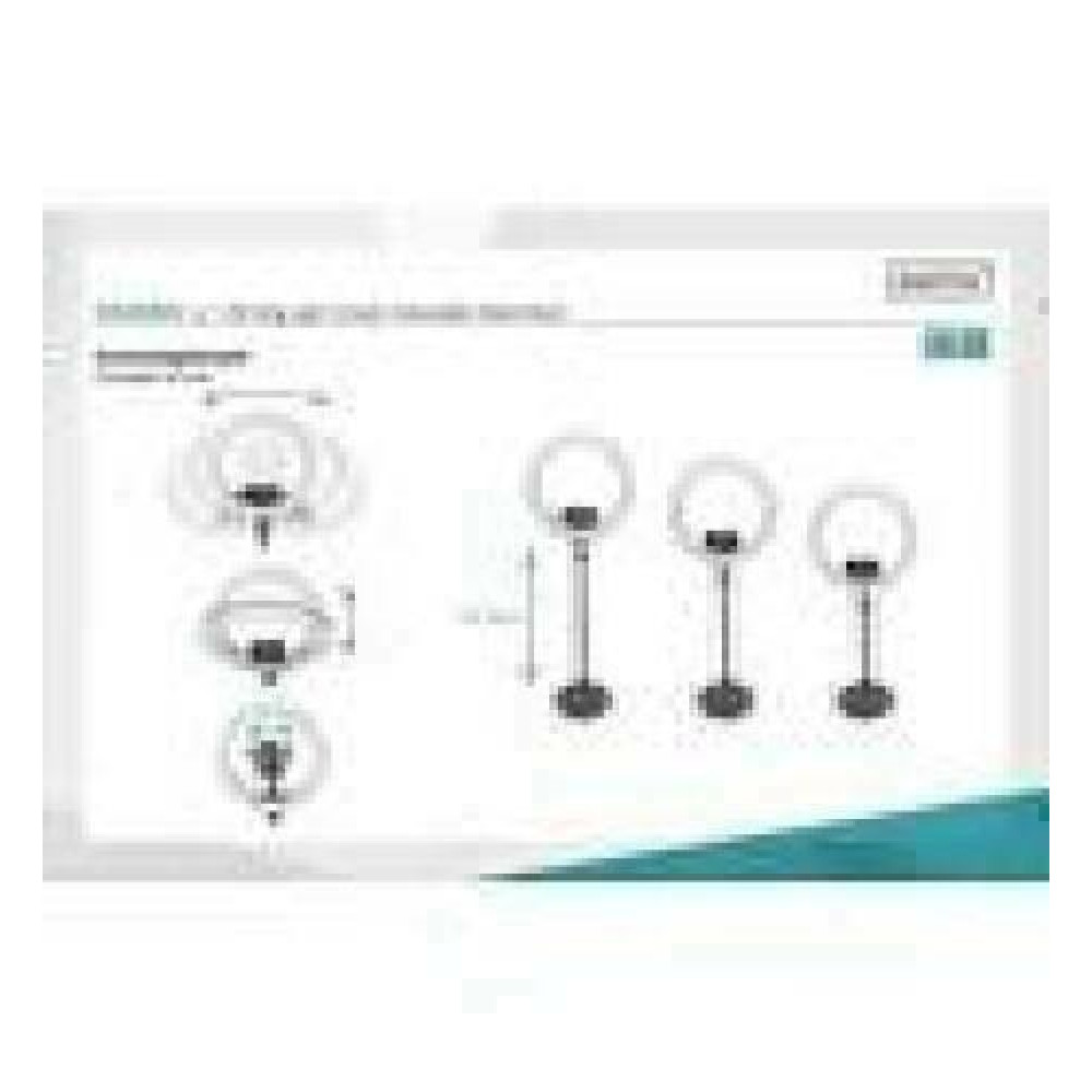 DIGITUS LED Ring Light 10inch Desk
