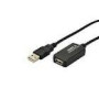 DIGITUS Repeater cable USB2 extension cable with ampilier 5m