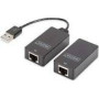 DIGITUS USB extender for CAT5e CAT6 UTP cable up to 45m