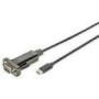 DIGITUS USB Type C 2.0 to serial Converter DSUB 9M 1m cable length