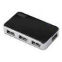 DIGITUS USB2.0 Hub 4-port 4xUSB A /F USB B mini F incl. power supply and USB cable A/B mini
