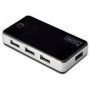 DIGITUS USB2.0 Hub 7-port 7xUSB A/F 1xUSB mini incl. power supply 5V DC 3.5A and USB cable black