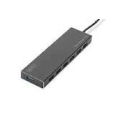 DIGITUS USB 3.0 Hub 7-port Incl. 5V / 3.5A power supply aluminum housing