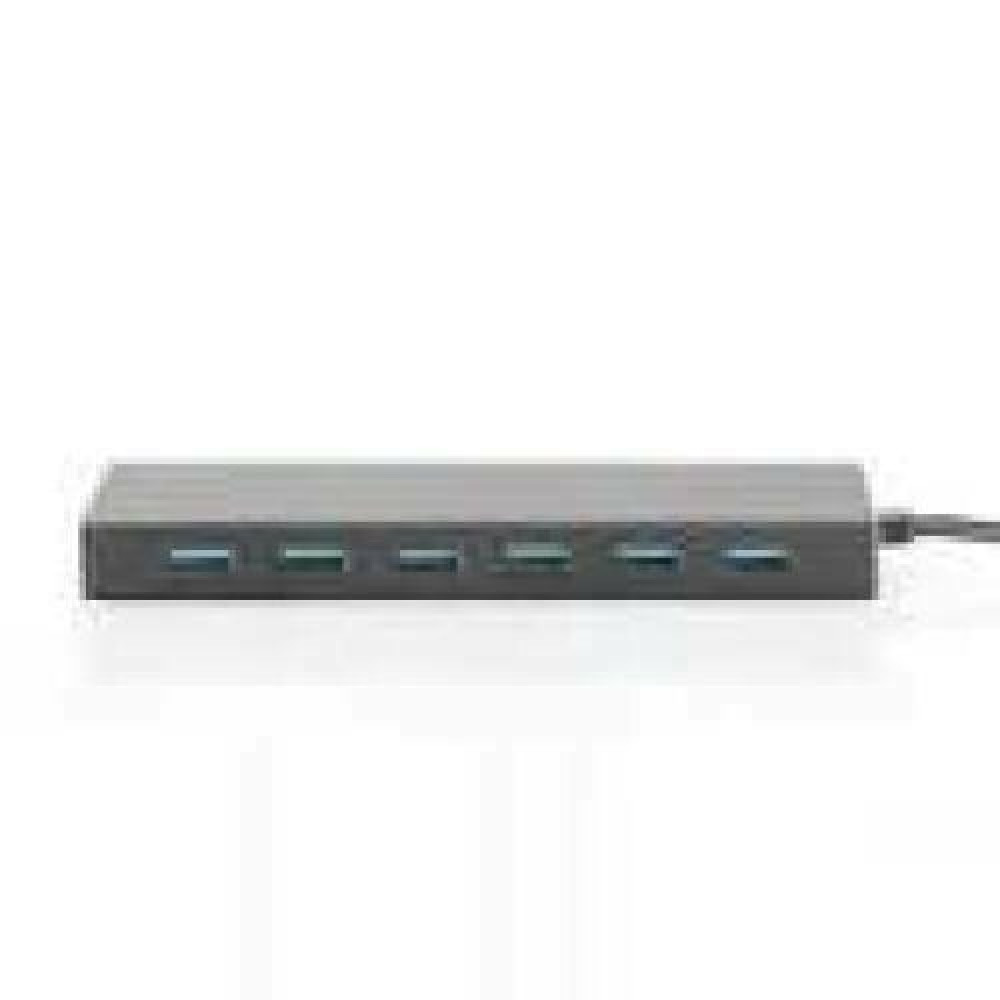 DIGITUS USB 3.0 Hub 7-port Incl. 5V / 3.5A power supply aluminum housing