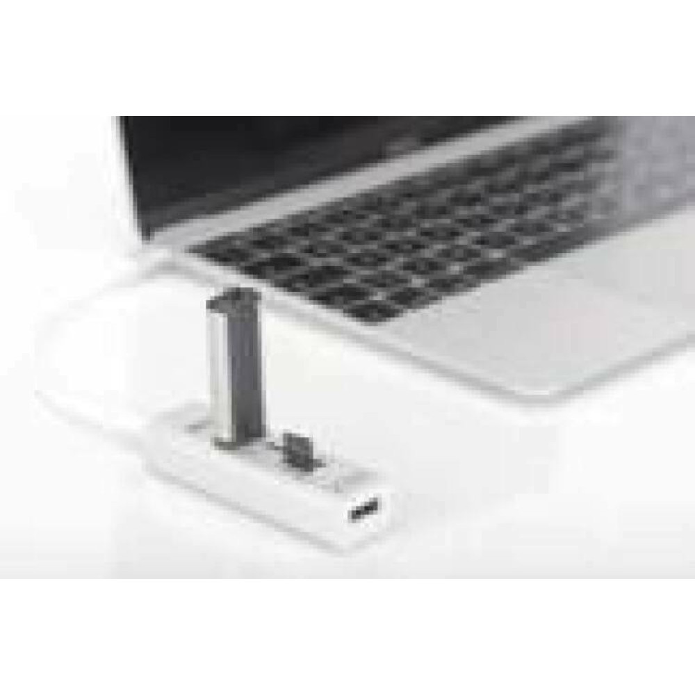 DIGITUS USB 2.0 Type C HUB with Cardreader 3x USB 2.0. 1x SD 1x MicroSD Port Aluminium housing