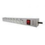 DIGITUS DA-70620 Flexible power strip 3680W 250VAC 50Hz 4x safety outlet 16A 2xUSB A connection 2.4A