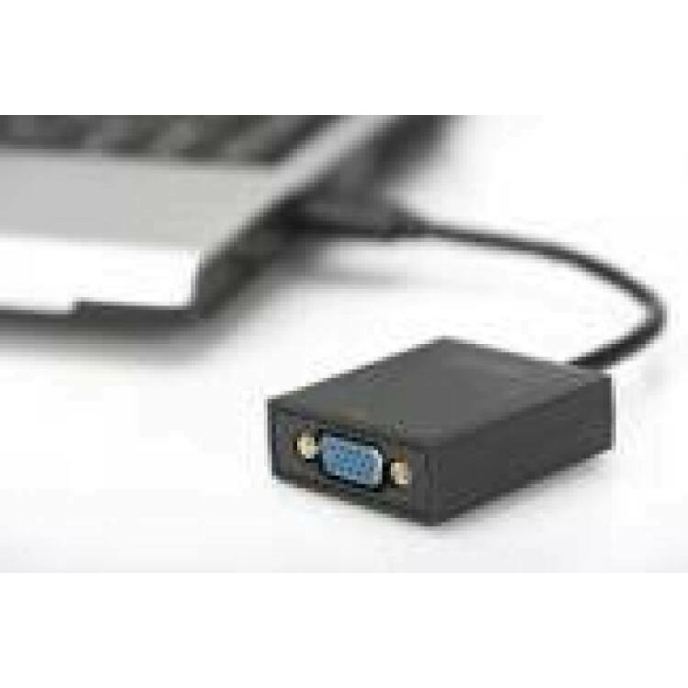DIGITUS USB 3.0 to VGA Adapter Input USB Output VGA