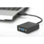 DIGITUS USB 3.0 to VGA Adapter Input USB Output VGA