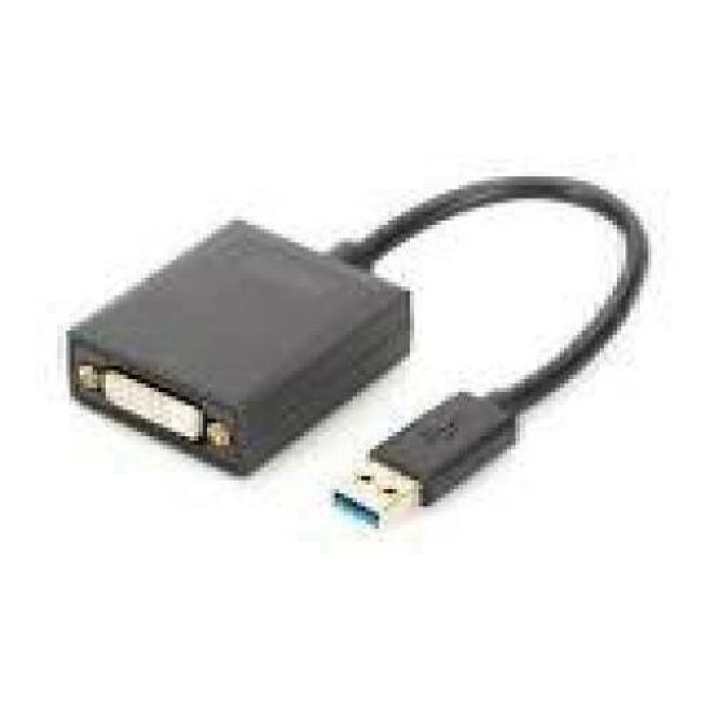 DIGITUS USB 3.0 to DVI Adapter Input USB Output DVI
