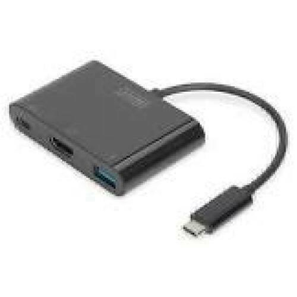 DIGITUS USB Type-C Multi Adapter 4K 30Hz HDMI 1 USB C Port for PD 1 USB 3.0 port