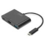DIGITUS USB Type-C Multi Adapter 4K 30Hz HDMI 1 USB C Port for PD 1 USB 3.0 port