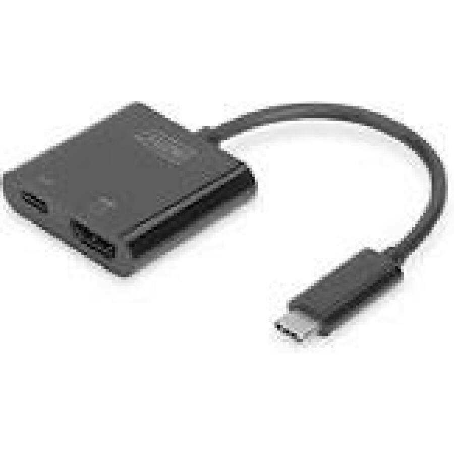 DIGITUS USB Type C to HDMI Adapter 4K/60Hz + USB C PD black