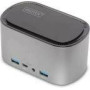 DIGITUS 11 in 1 USB-C Docking Station & SSD Enclosure 4xUSB 3.0 VGA HDMI RJ45 M.2 SSD