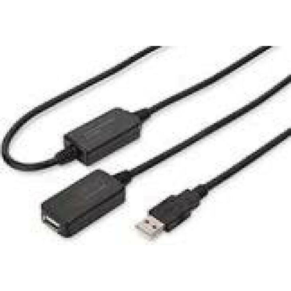 DIGITUS Repeater cable USB2 extension cable with ampilier 20m