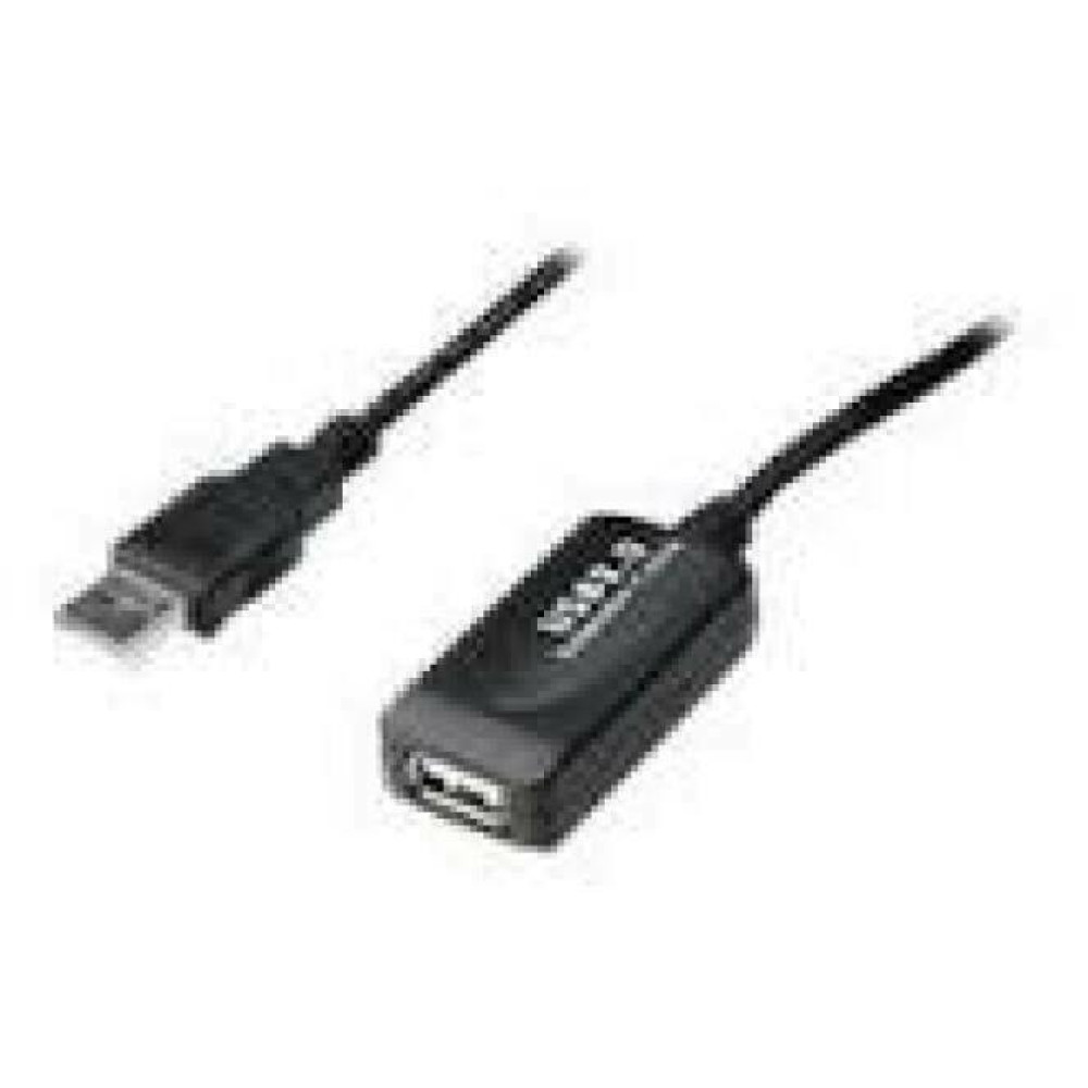DIGITUS Repeater cable USB2 extension cable with ampilier 20m