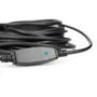 DIGITUS Extension Cable USB 3.0 SuperSpeed Type USB A/A M/F active black 10m