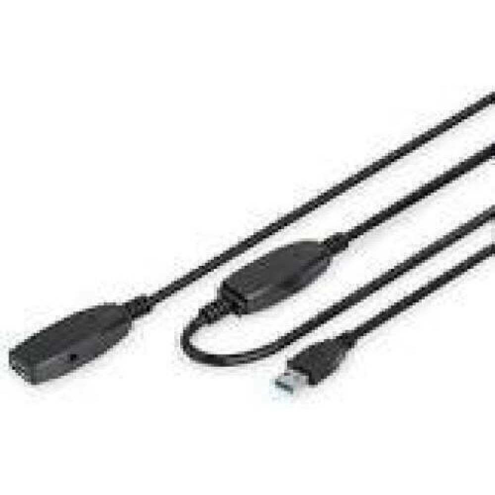 DIGITUS Extension Cable USB 3.0 SuperSpeed Type USB A/A M/F active black 20m