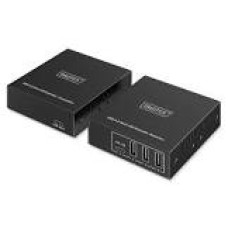 DIGITUS USB Extender USB 3.2 Gen1 100m 3x USB-A & 1x USB-C for use with CAT cable