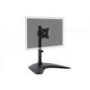 DIGITUS Universal Single Monitor Stand up to 69cm 27Inch Vesa 75x75 mm und 100x100 mm rotating and swivelable black
