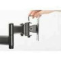 DIGITUS dual display desktop stand with clamping assembly 2 tft/LCD 27inch Vesa 75x75mm 100x100mm black