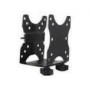 DIGITUS mini desktop PC holder VESA pattern 75x75 100x100 max.5Kg black