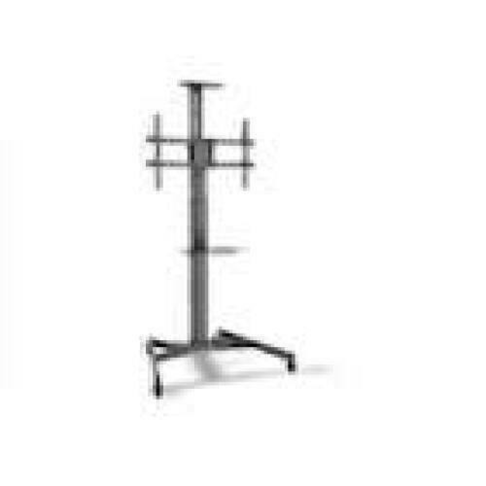 DIGITUS TV-Cart for screens up to 70inch with shelf for DVD and Camera up to 50 kg wheelbase VESA max. 600x400