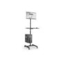 DIGITUS Mobile workstation with individual height adjustment