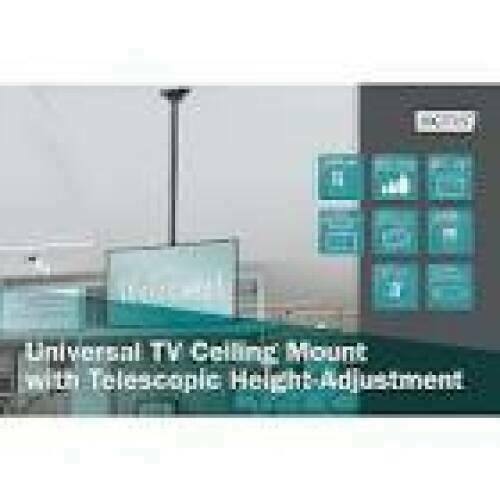 DIGITUS Monitor/TV Ceiling Mount 37-70inch 50kg max 1060-1560mm black