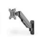 DIGITUS Single Gas Spring Monitor Wall Mount 43inch 23kg max black