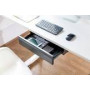 DIGITUS Under desk storage drawer Black