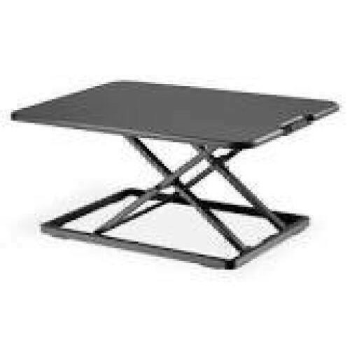 DIGITUS Desk converter 6 heights MDF Board height 45-405mm surface 67x47cm