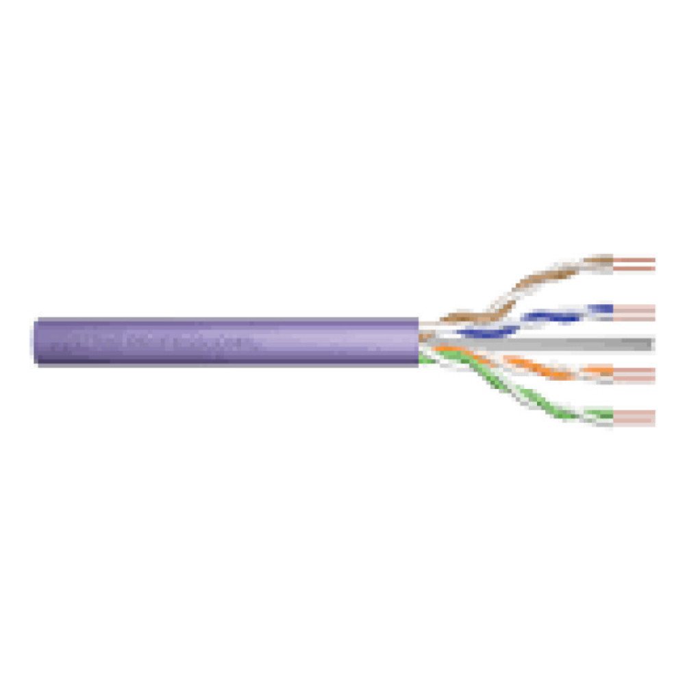 DIGITUS DK-1611-V-305-1 Twisted Pair Installation Cable UTP CAT 6 Color violet 305M