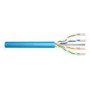 DIGITUS DK-1614-A-VH-5 CAT 6A U-UTP installation cable 500MHz Dca EN 50575 AWG 23/1 500m drum sx blue