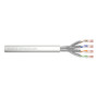 DIGITUS CAT 6A U-FTP patch cable raw length 100 m paper box AWG 27/7 LSZH simplex color grey