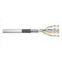 DIGITUS CAT 6A U-FTP patch cable raw length 305 m paper box AWG 27/7 LSZH simplex color grey