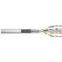DIGITUS CAT 6 SF-UTP patch cable raw length 100 m paper box AWG 26/7 LSZH simplex color grey