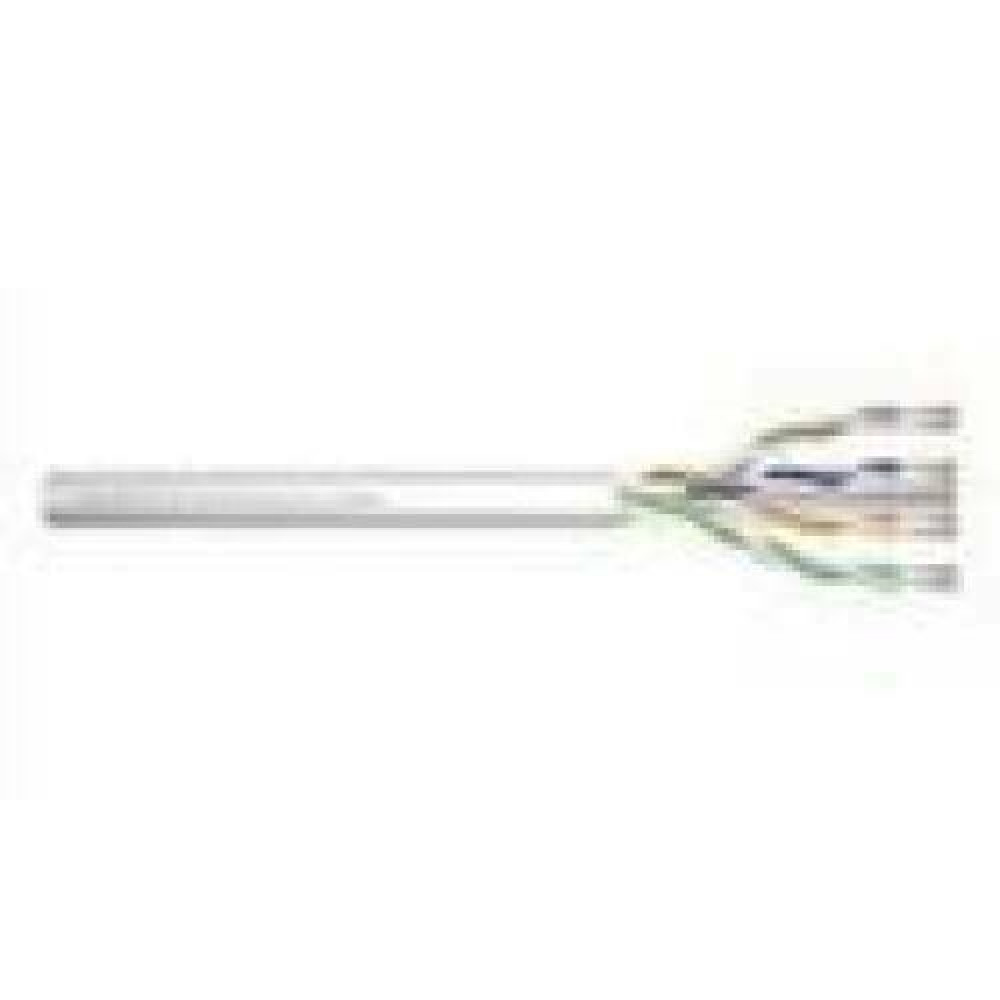 DIGITUS CAT 6 SF-UTP patch cable raw length 100 m paper box AWG 26/7 LSZH simplex color grey