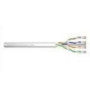 DIGITUS CAT 6 SF-UTP patch cable raw length 100 m paper box AWG 26/7 LSZH simplex color grey