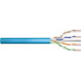 DIGITUS Installation cable cat.6A S/FTP Eca solid wire AWG 23/1 LSOH 50m blue foiled