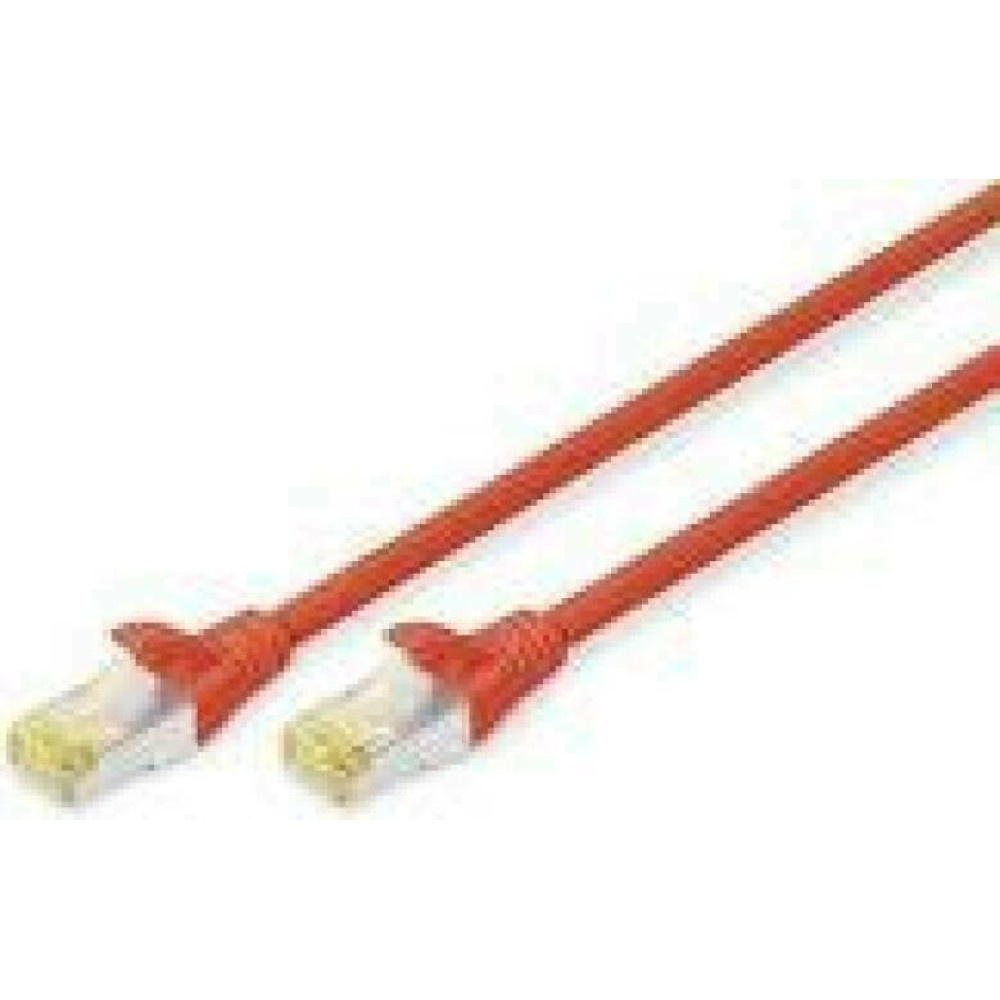 DIGITUS CAT 6A S-FTP patch cable Cu LSZH AWG 26/7 length 10m color grey