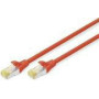 DIGITUS CAT 6A S-FTP patch cable Cu LSZH AWG 26/7 length 10m color grey