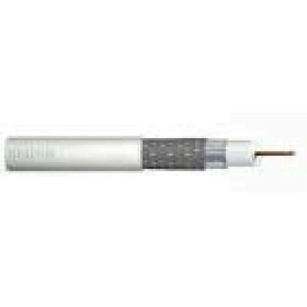 DIGITUS DK-RG6-P Cable RG6 75Ohm PN-EN 50117-2-4 Class A PVC white spool 305m