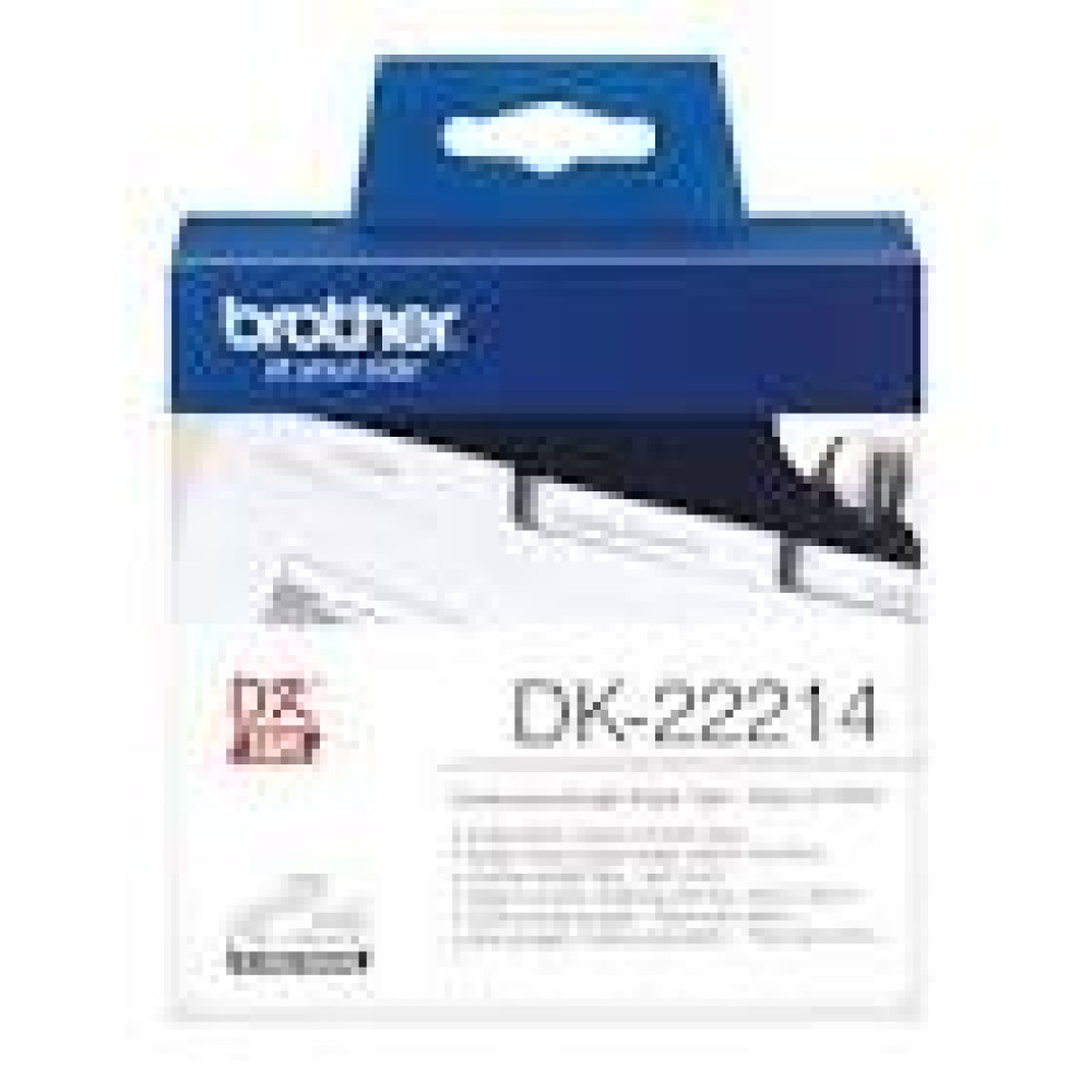BROTHER P-Touch DK-22214 continue length paper 12mm x 30.48m