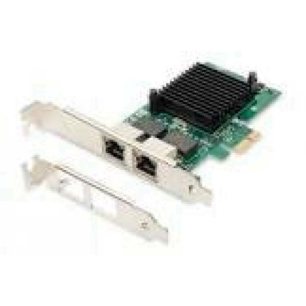 DIGITUS DN-10132 Gigabit Ethernet PCI Express Card 2-port 32-bit low profile bracket Intel chipset