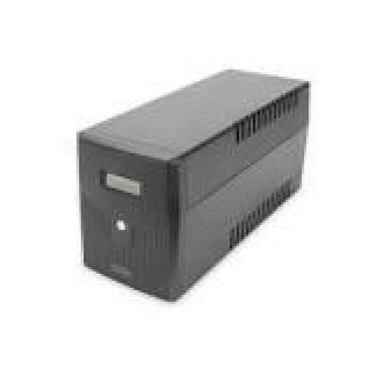 DIGITUS Line-Interactive UPS 1000VA/600W 12V/7Ah x2 battery 4x CEE 7/7 AVR USB RS232 RJ11/RJ45 LCD display