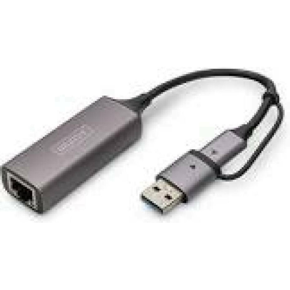 DIGITUS USB3.0/USB C 3.1 to 2.5G Ethernet Adapter