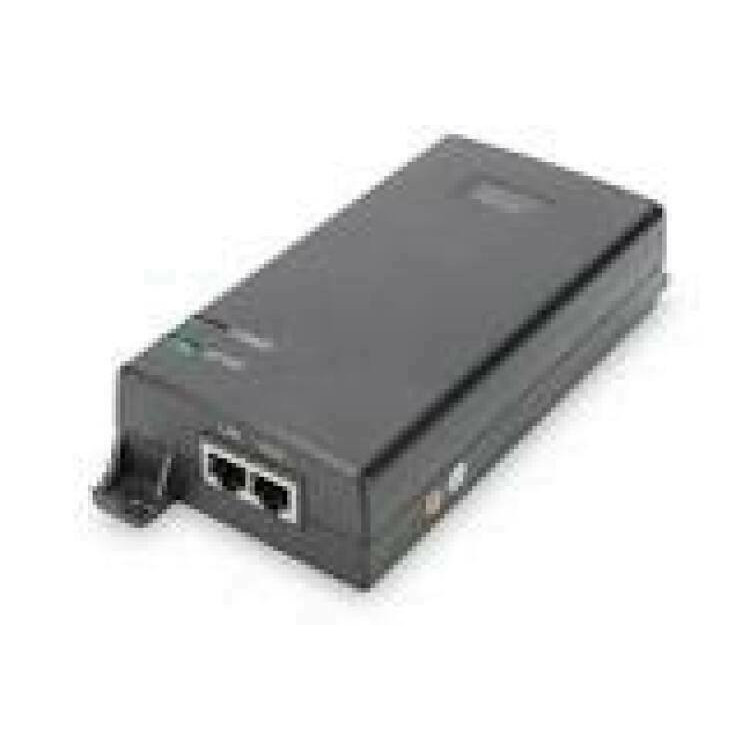 DIGITUS PoE ultra power management injector 48V 60W 10/100/1000 Mbit RJ45 LAN in RJ45 PoE out max 100m