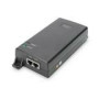 DIGITUS PoE ultra power management injector 48V 60W 10/100/1000 Mbit RJ45 LAN in RJ45 PoE out max 100m